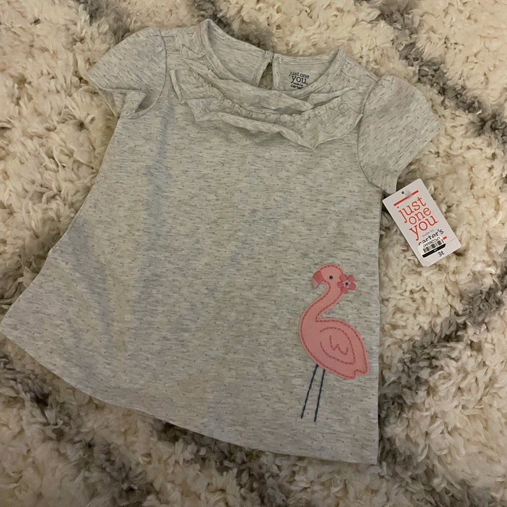 Carter’s 3t flamingo t-shirt
